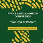 Conférence sur la philanthropie africaine #4 2023