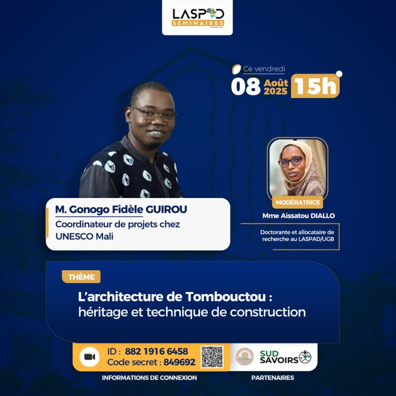 traditional architecture Tombouctou