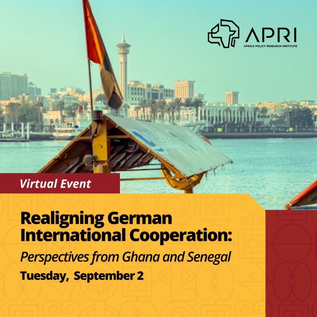 Germany Senegal Ghana cooperation webinar poster